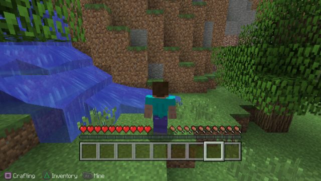 Minecraft: PlayStation Vita Edition in-game screen image #1 