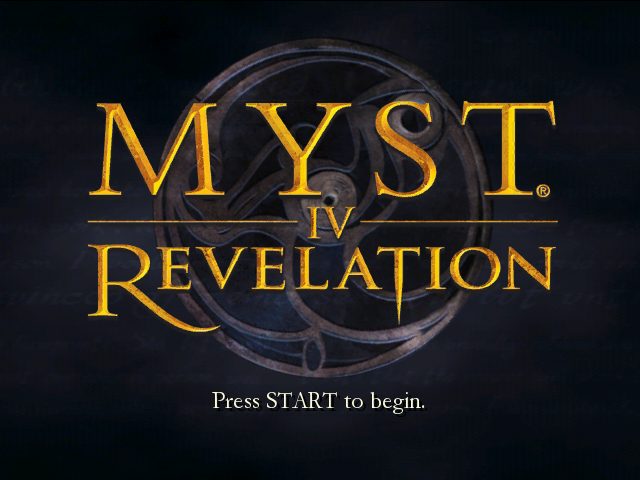 Myst IV Revelation title screen image #1 