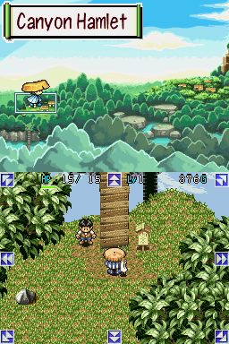 Fushigi no Dungeon: Fuurai no Shiren DS  in-game screen image #1 