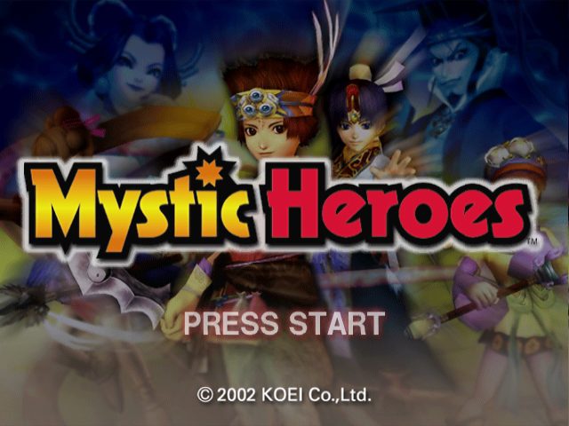 Mystic Heroes  title screen image #1 