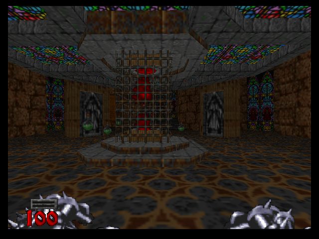 Hexen 64  in-game screen image #1 