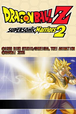 Dragon Ball Z: Supersonic Warriors 2  title screen image #1 