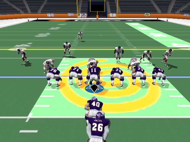 NFL 2K1  in-game screen image #1 