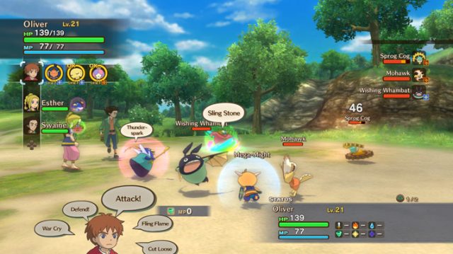 Ni no Kuni: Wrath of the White Witch  in-game screen image #3 