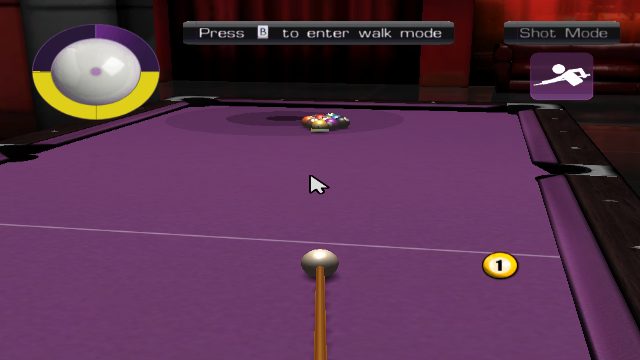 WSC Real 08: World Snooker Championship in-game screen image #1 