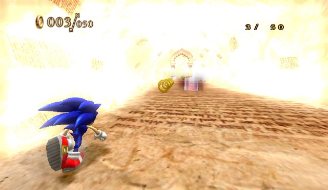 Sonic and the Secret Rings in-game screen image #1 