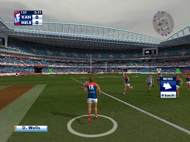 AFL Live: Premiership Edition in-game screen image #1 
