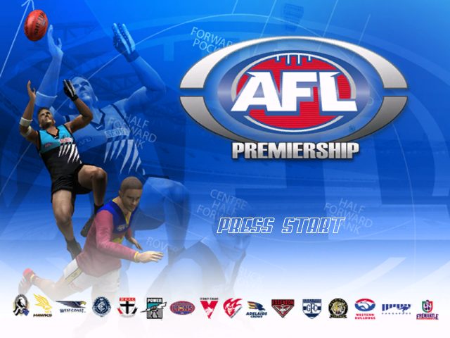 AFL Live: Premiership Edition title screen image #1 