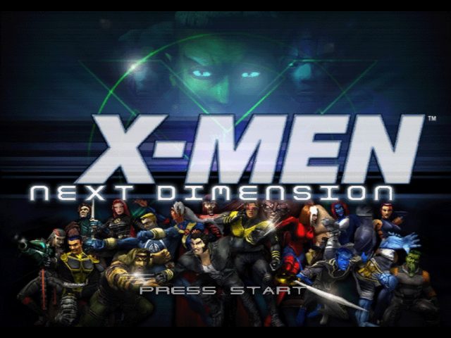 X-Men: Next Dimension title screen image #1 