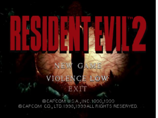 Resident Evil 2  title screen image #1 