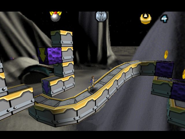 Lode Runner 3-D  in-game screen image #1 