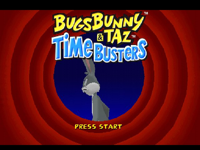 Bugs Bunny & Taz: Time Busters  title screen image #1 