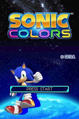 Sonic Colors  title screen image #1 