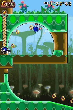 Sonic Rush  in-game screen image #3 
