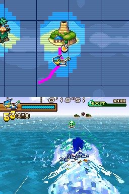 Sonic Rush  in-game screen image #1 