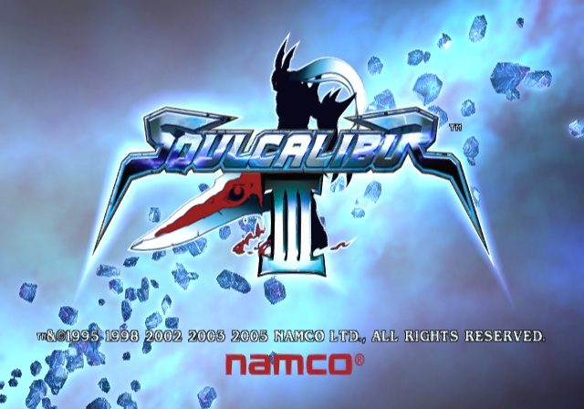 SoulCalibur III  title screen image #1 