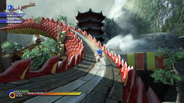 Sonic Unleashed in-game screen image #2 