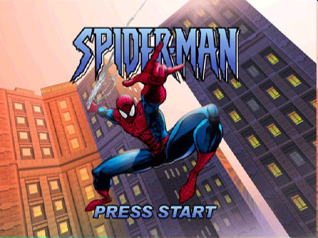 Spider-Man title screen image #1 