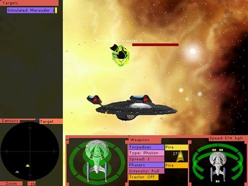 Star Trek: Bridge Commander in-game screen image #1 