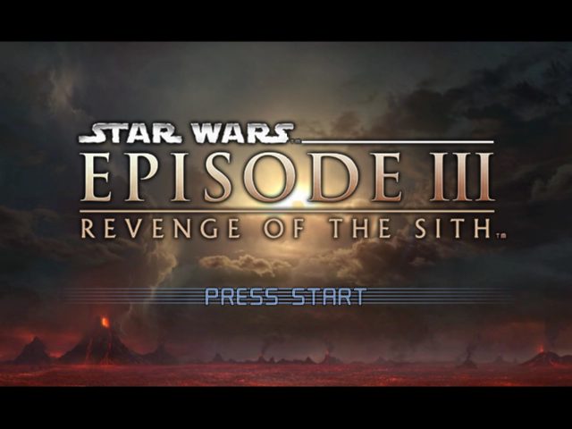 Star Wars Episode III: Revenge of the Sith  title screen image #1 