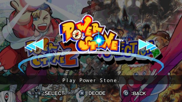 Power Stone Collection title screen image #1 