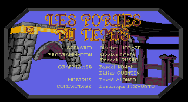 Les Portes du Temps title screen image #1 