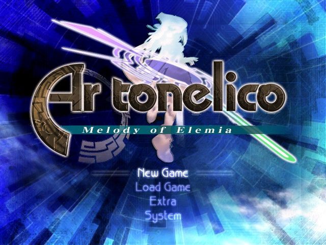 Ar tonelico  title screen image #1 