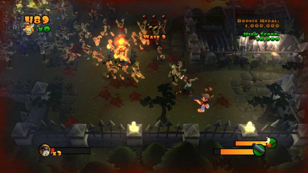 Burn, Zombie, Burn!  in-game screen image #2 