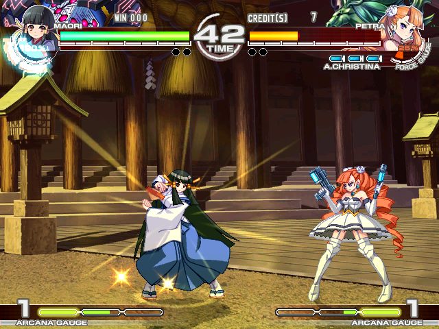 Arcana Heart 3  in-game screen image #3 