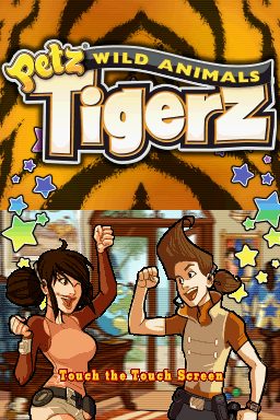 Petz Wild Animals: Tigerz title screen image #1 