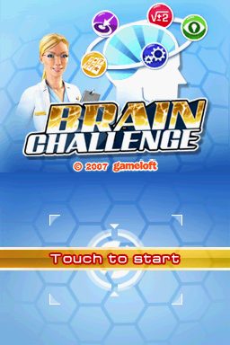 Brain Challenge  title screen image #1 