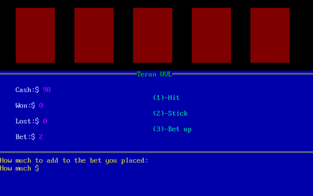 Max Blackjack in-game screen image #1 