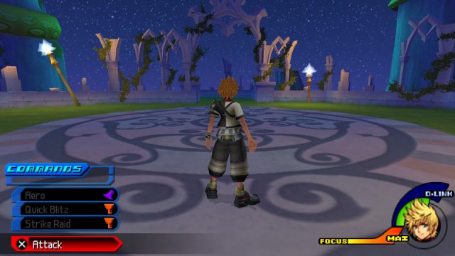 Kingdom Hearts: Birth by Sleep in-game screen image #2 