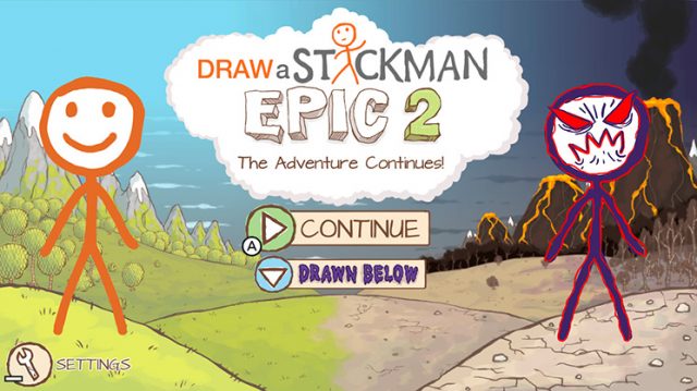 Draw a Stickman: EPIC 2 title screen image #1 