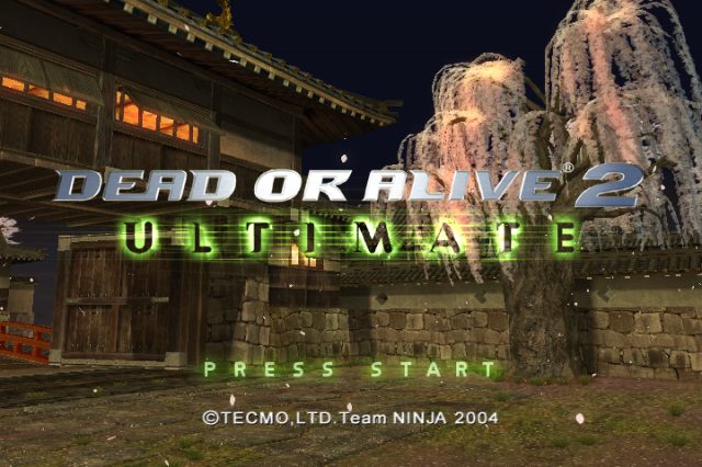 Dead or Alive Ultimate  title screen image #1 