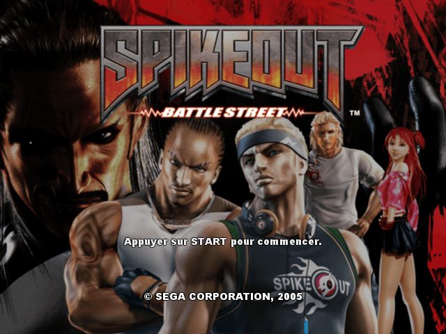 Spikeout: Battle Street title screen image #1 