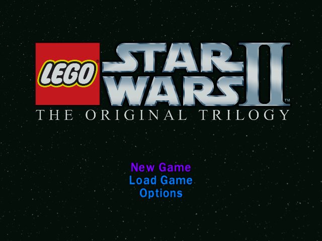 LEGO Star Wars II: The Original Trilogy title screen image #1 