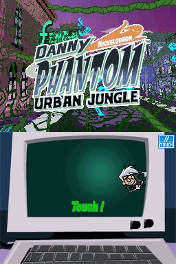 Danny Phantom: Urban Jungle  title screen image #1 