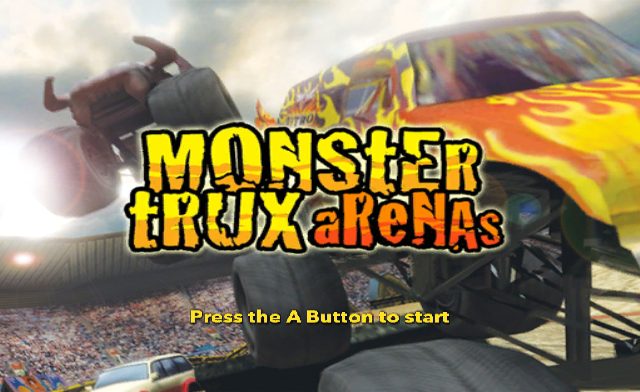 Monster Trux Arenas title screen image #1 