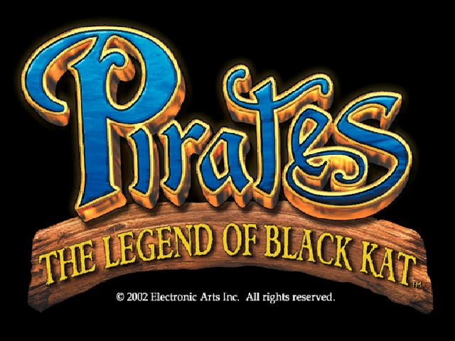 Pirates: The Legend of Black Kat  title screen image #1 