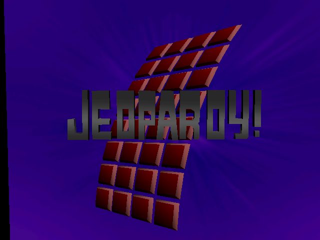 Jeopardy! title screen image #1 
