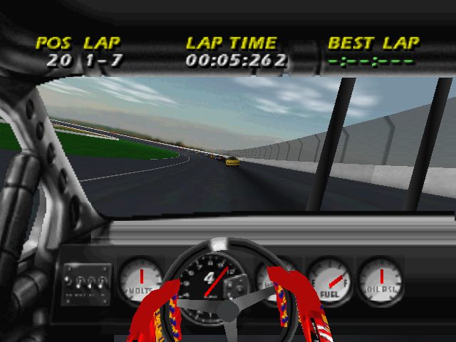 NASCAR '99 in-game screen image #1 