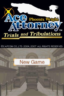Phoenix Wright: Ace Attorney - Justice for All  title screen image #1 