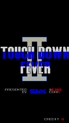 Touch Down Fever 2 title screen image #1 