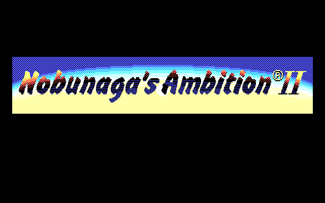 Nobunaga's Ambition II title screen image #1 