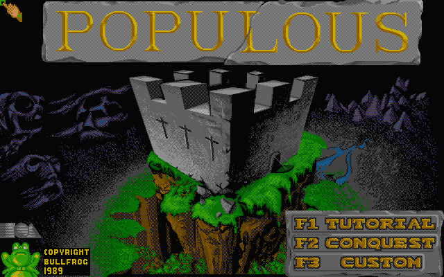 Populous title screen image #1 