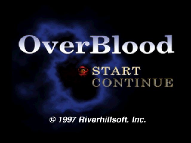 OverBlood title screen image #1 