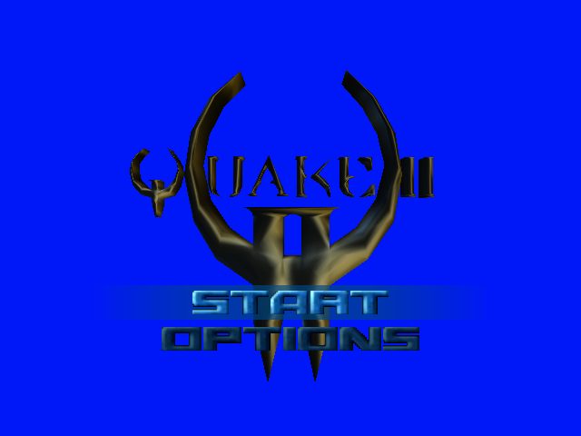 Quake II  title screen image #1 