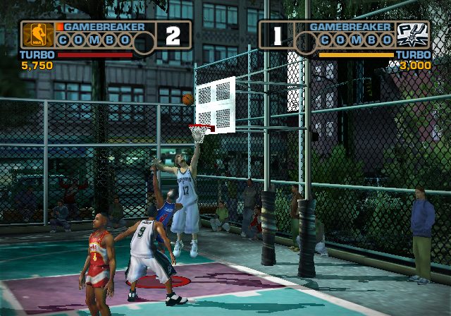 NBA Street V3  in-game screen image #2 