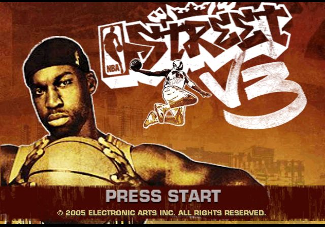 NBA Street V3  title screen image #1 